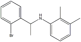 N-[1-(2-bromophenyl)ethyl]-2,3-dimethylaniline Struktur