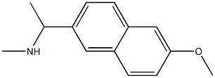 N-[1-(6-methoxy-2-naphthyl)ethyl]-N-methylamine Struktur