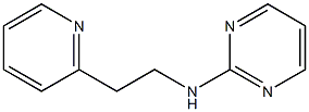 N-[2-(pyridin-2-yl)ethyl]pyrimidin-2-amine Struktur