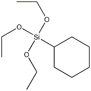 Cyclohexyltriethoxysilane Struktur