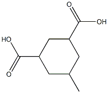 5-methyl-1,3-cyclohexanedicarboxylic acid Struktur