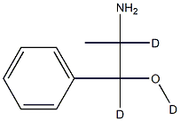 Norephedrine-d3 Struktur