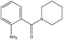 (2-aminophenyl)(1-piperidinyl)methanone Struktur