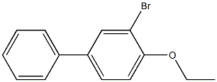 3-bromo[1,1'-biphenyl]-4-yl ethyl ether Struktur