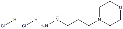 1-(3-Morpholinopropyl)hydrazine dihydrochloride ,97% Struktur