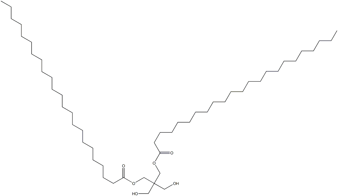 Ditricosanoic acid 2,2-bis(hydroxymethyl)-1,3-propanediyl ester Struktur