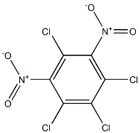 1,2,3,5-Tetrachloro-4,6-dinitrobenzene Struktur