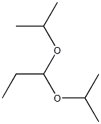 Propionaldehyde diisopropyl acetal Struktur