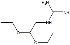 1-(2,2-Diethoxyethyl)guanidine Struktur