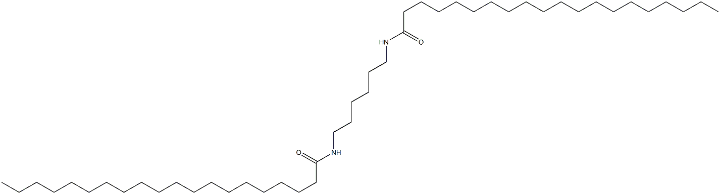 N,N'-(1,6-Hexanediyl)bis(icosanamide) Struktur