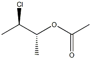 (2R,3R)-3-Chloro-2-butanol acetate Struktur