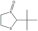 2-tert-Butyl-1,3-dithiolane 1-oxide Struktur