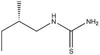 (+)-1-[(S)-2-Methylbutyl]thiourea Struktur