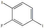 1-Fluoro-2,5-diiodobenzene Struktur