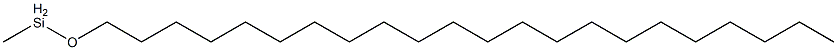 Methyl(docosyloxy)silane Struktur