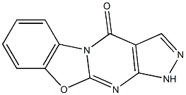 1,2,4a,10-Tetraaza-9-oxacyclopenta[b]fluoren-4(1H)-one Struktur