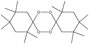 1,1,3,3,4,4,10,10,12,12,13,13-Dodecamethyl-7,8,15,16-tetraoxadispiro[5.2.5.2]hexadecane Struktur