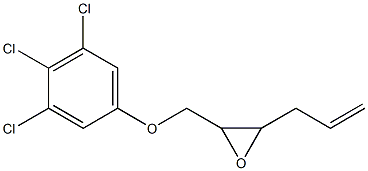 3,4,5-Trichlorophenyl 3-allylglycidyl ether Struktur