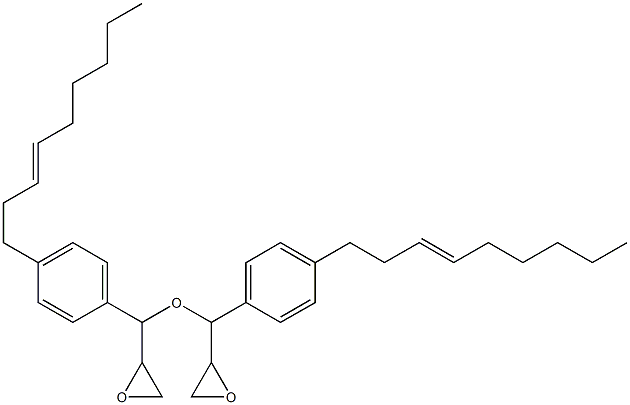 4-(3-Nonenyl)phenylglycidyl ether Struktur