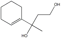 3-(1-Cyclohexen-1-yl)-1,3-butanediol Struktur