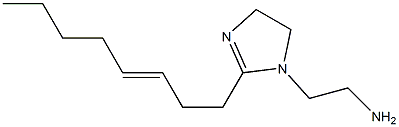 1-(2-Aminoethyl)-2-(3-octenyl)-2-imidazoline Struktur