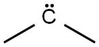 Dimethylcarbene Struktur