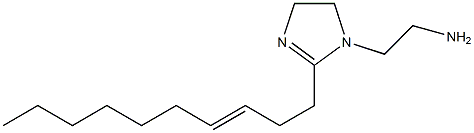 1-(2-Aminoethyl)-2-(3-decenyl)-2-imidazoline Struktur