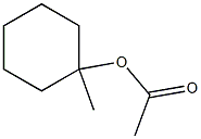 1-Acetoxy-1-methylcyclohexane Struktur