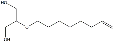 2-(7-Octenyloxy)-1,3-propanediol Struktur