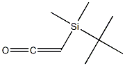 tert-Butyldimethylsilylketene Struktur