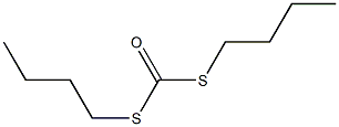 Dithiocarbonic acid S,S-dibutyl ester Struktur