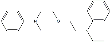 Bis[2-(N-ethylanilino)ethyl] ether Struktur