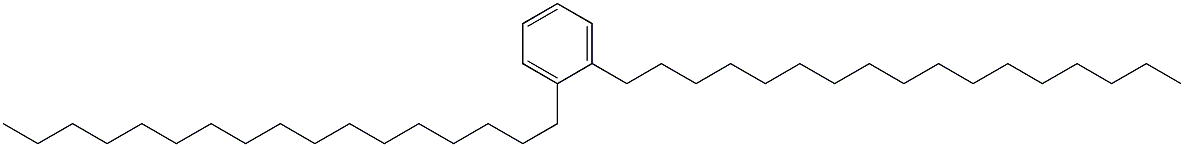 1,2-Diheptadecylbenzene Struktur