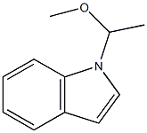 1-(1-Methoxyethyl)-1H-indole Struktur