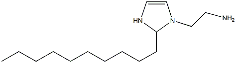 1-(2-Aminoethyl)-2-decyl-4-imidazoline Struktur