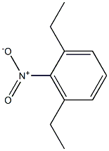 1-Nitro-2,6-diethylbenzene Struktur