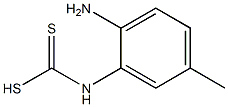 2-Amino-5-methylphenyldithiocarbamic acid Struktur