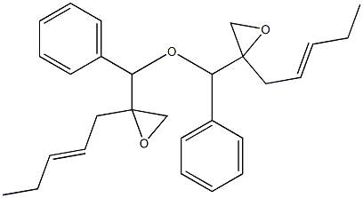 2-(2-Pentenyl)phenylglycidyl ether Struktur