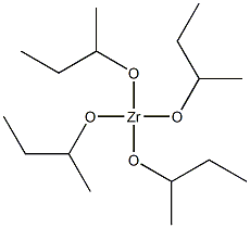 Tetra(sec-butyloxy) zirconium(IV) Struktur