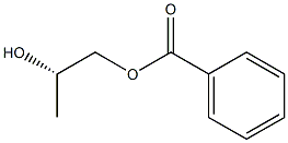 Benzoic acid (S)-2-hydroxypropyl ester Struktur