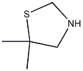 5,5-Dimethylthiazolidine Struktur