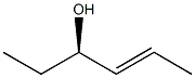 [R,(-)]-4-Hexene-3-ol Struktur