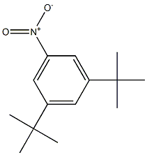 3,5-Di-tert-butyl-1-nitrobenzene Struktur