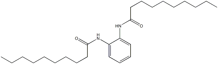 N,N'-Bisdecanoyl-o-phenylenediamine Struktur