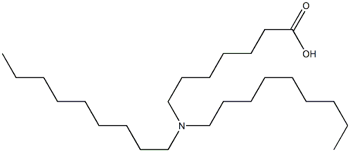 7-(Dinonylamino)heptanoic acid Struktur