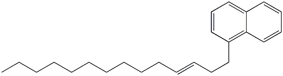 1-(3-Tetradecenyl)naphthalene Struktur