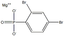 2,4-Dibromophenylphosphonic acid magnesium salt Struktur