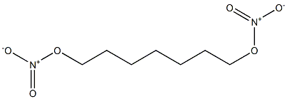 Dinitric acid 1,7-heptanediyl ester Struktur