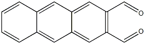 2,3-Diformylanthracene Struktur