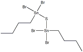 Bis(butyldibromostannyl) sulfide Struktur